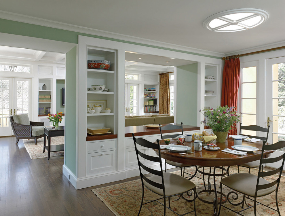 Diy-room-divider-dining-room-traditional-with-glass-door-white-cabinets-french-door-11